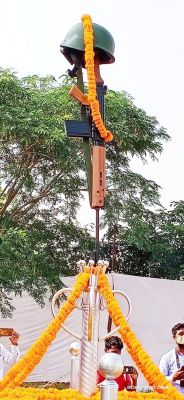 पुलिस स्मृति दिवस, जवानों को दी श्रद्धांजलि