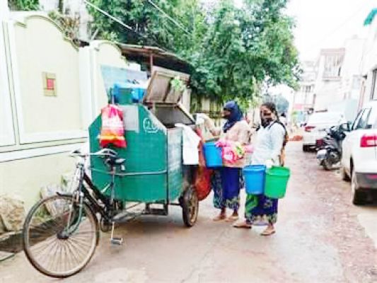 शहर में मिशन क्लीन सिटी के तहत कचरा कलेक्शन सौ फीसदी