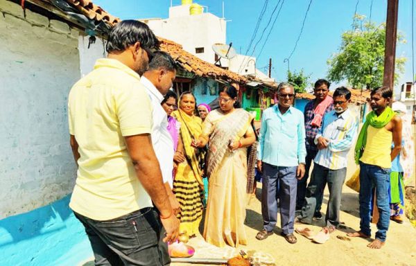 मेयर ने किया सौंदर्यीकरण का भूमिपूजन