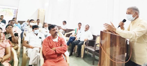 सर्वोदय संकल्प शिविर की तैयारी बैठक आयोजित