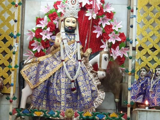 बाबा रामदेव मंदिर में शरद पूर्णिमा का आयोजन