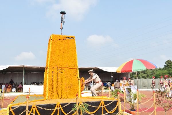  5वीं बटालियन में मनाया गया पुलिस स्मृति दिवस