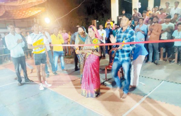 पसौद में राज्य स्तरीय कबड्डी प्रतियोगिता