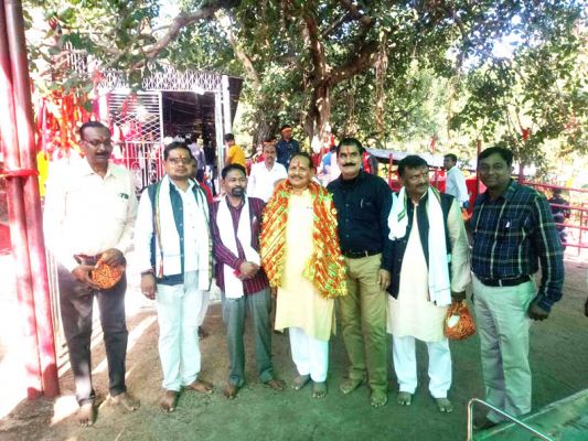  डॉ. प्रेमसाय पहुंचे कुदरगढ़, प्रदेश की खुशहाली की कामना