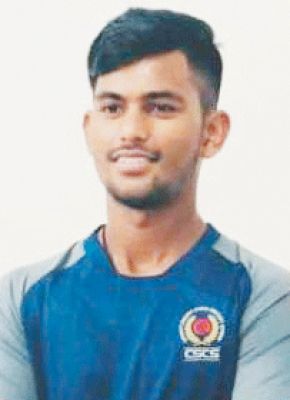  विजय यादव का बीसीसीआई के जूनियर इंडिया अंडर-19 चैलेंजर ट्रॉफी स्पर्धा के लिए चयन