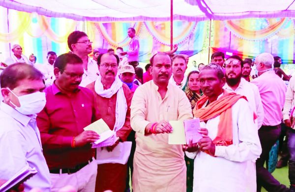  क्षेत्र के विकास के लिए राशि की  कमी नहीं होगी-विधायक