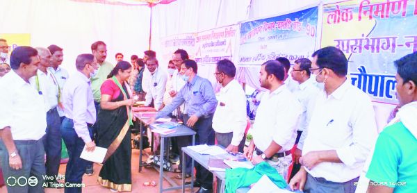 शिविर में सिहावा विधायक ने सुनीं समस्याएं