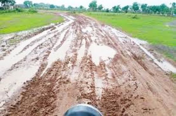 ग्रामीण कर रहे हैं 30 बरस से 3 किमी सडक़ निर्माण की मांग