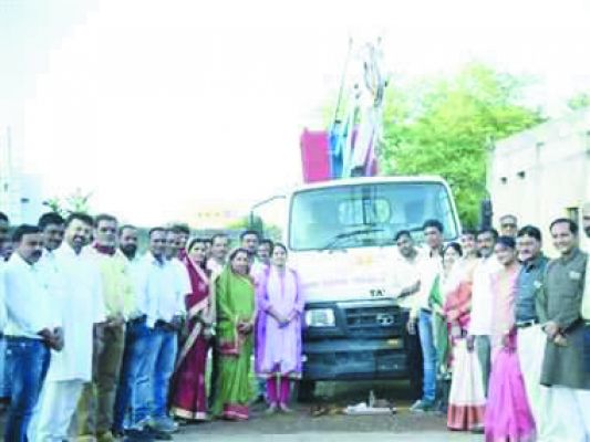   बिजली व्यवस्था को सुधार के लिए मिली स्काई लिफ्ट