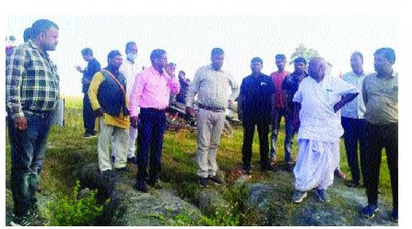   चिंतामणि महराज ने गेऊर नदी किनारे छठ घाट का किया निरीक्षण