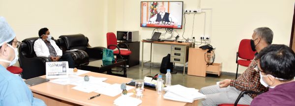 प्रधानमंत्री मोदी के स्वास्थ्य अवसंरचना मिशन की लांचिंग में एम्स का भी जिक्र