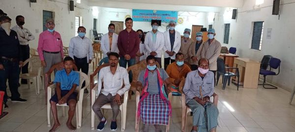  कृत्रिम अंग लगाने शिविर, दिव्यांगों को किया चिन्हांकित