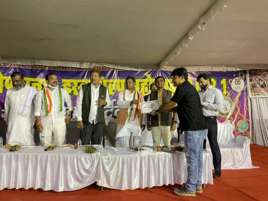   कोण्डानार हस्तशिल्प महोत्सव के समापन में पहुंचे उद्योग मंत्री लखमा