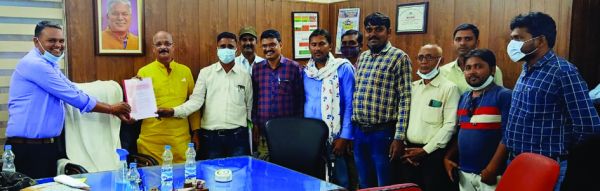 सहकारी समिति कर्मचारी फिर करेंगे आंदोलन