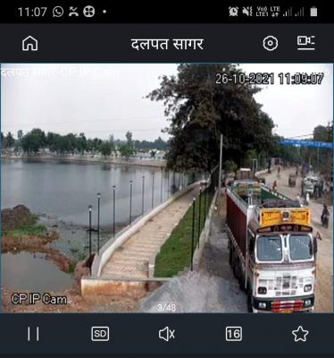 दलपत सागर में लगे 19 सीसीटीवी कैमरे
