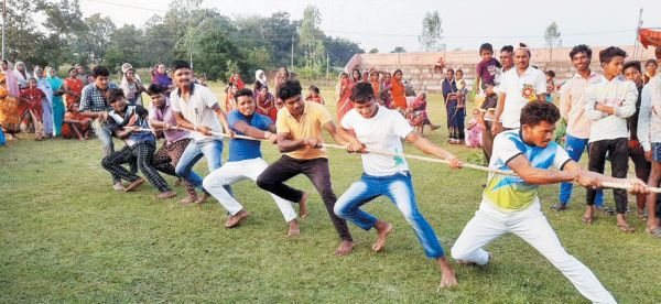9 ब्लॉकों के ग्रामीण क्षेत्रों में खेल प्रतियोगिता का आयोजन