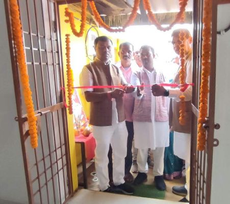 नायब तहसीलदार कार्यालय का सांसद ने किया लोकार्पण