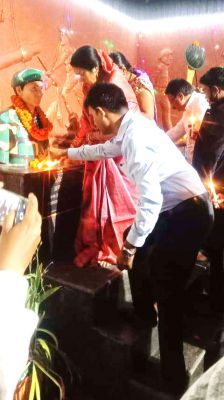 आजादी अमृत महोत्सव, तिरंगा यात्रा-मशाल रैली निकाली