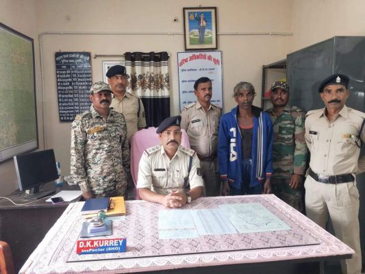 राजीव प्रतिमा को खंडित करने वाला गिरफ्तार