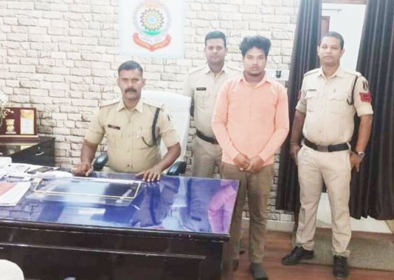 युवती से रेप का आरोपी अपराध दर्ज के 2 घंटे के भीतर ही गिरफ्तार