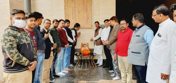 कांग्रेसियों ने किया पटेल को याद