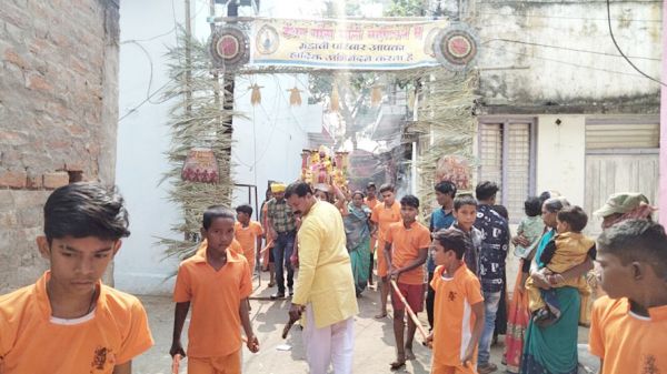 गौरा-गौरी उत्सव मनाया गया