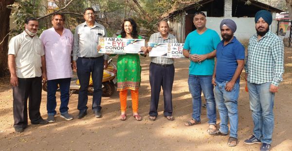 सोंधी दंपत्ति ने की नेत्रदान की घोषणा