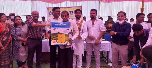 महासमुंद के पथरला में लगी विकासखंड स्तरीय जन चौपाल