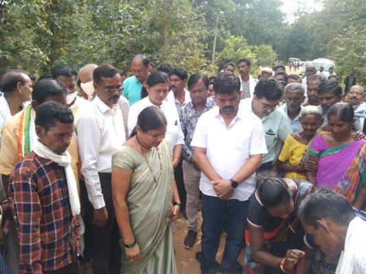 50 लाख में बनेगा बस स्टैंड, विधायक ने किया भूमिपूजन