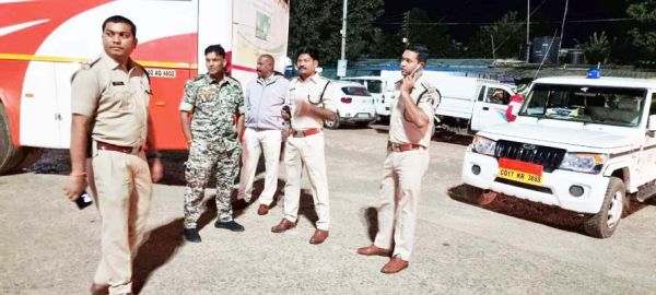 शहर के चप्पे-चप्पे पर बस्तर पुलिस की निगाह