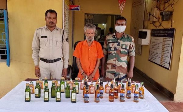 शराब का अवैध परिवहन, 1 बंदी