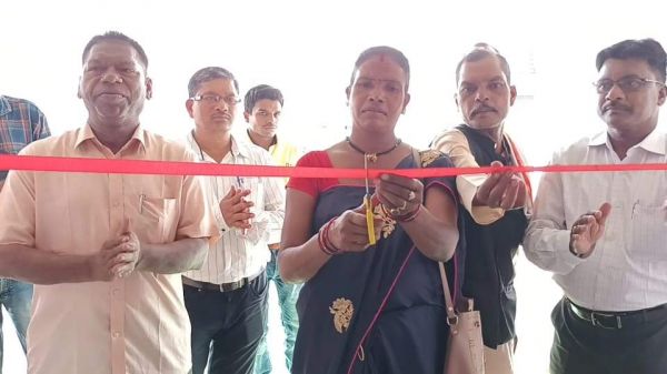 जैविक हाट का उद्घाटन