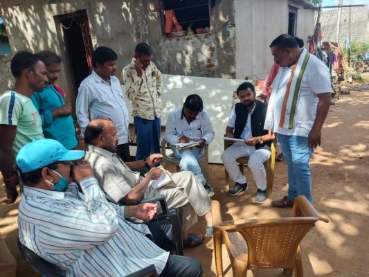 वार्ड में चला कांग्रेस का जन जागरण अभियान