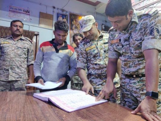 पुलिस का सघन तलाशी अभियान