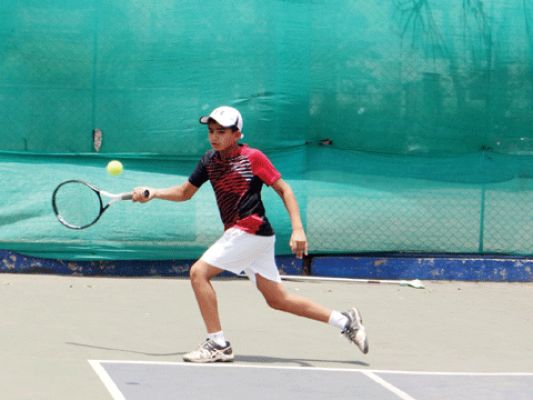  लान टेनिस स्पर्धा,  मुकाबलों के नतीजे