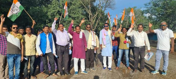 केंद्र सरकार के खिलाफ कांग्रेस जनजागरण पदयात्रा शुरु