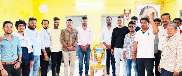 एनएसयूआई ने मनाई इंदिरा जयंती