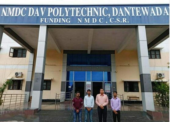 एनएमडीसी डीएवी पॉलीटेक्निक जवांगा का अंतरराष्ट्रीय गुणवता नियंत्रण स्पर्धा के लिए चयन