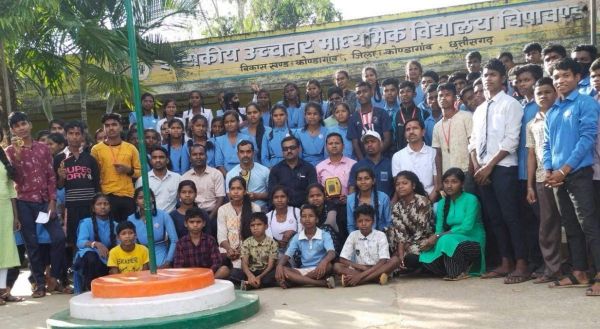 3 दिवसीय फ्री हैंड वॉलपेंटिंग का समापन