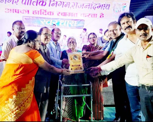 शिवनाथ रत्न से सम्मानित किए गए स्व. गणेश खरे