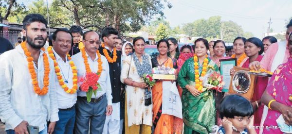 बचेली नपा को जीएफसी 3 स्टार रैंक अवार्ड