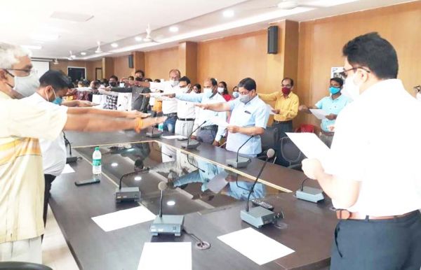 भारतीय संविधान की प्रस्तावना का सामूहिक पठन