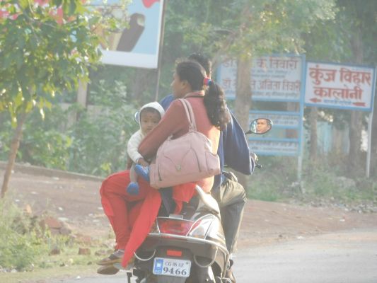नांदगांव के दक्षिण और उत्तरी पठारी इलाका ठिठुरन से जकड़ा