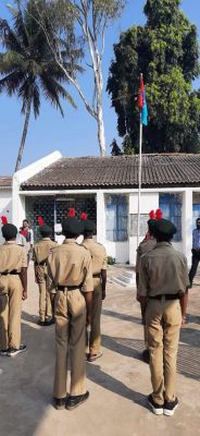 बालक व कन्या विद्यालय में मना एनसीसी दिवस