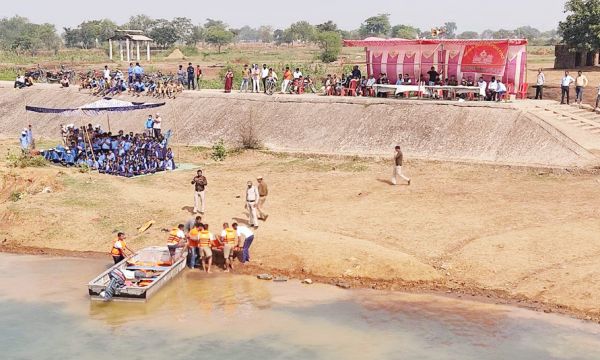 बाढ़ से बचाव के लिए संयुक्त मॉकड्रिल
