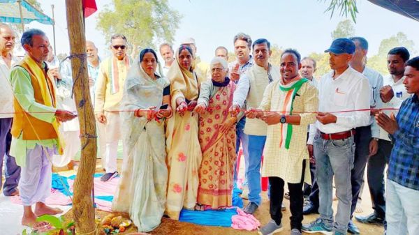 भडि़सार व बोहराबहाल में धान खरीदी उपकेंद्र का विधायक उत्तरी ने किया उद्घाटन