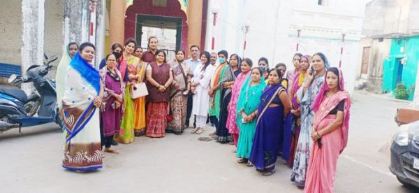 भाजपा महिला मोर्चा की बैठक में कई मुद्दों पर चर्चा