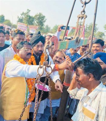 खाद्य मंत्री ने दो नए धान खरीदी केंद्र का किया उद्घाटन
