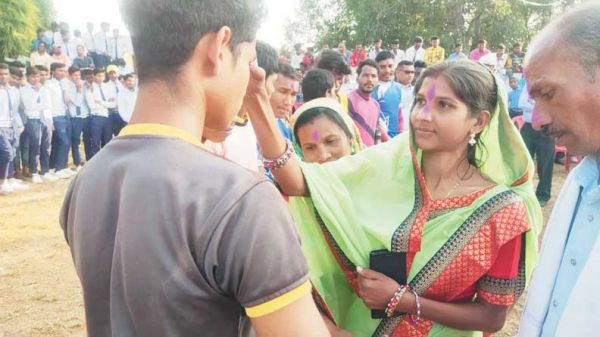 युवा मैराथन दौड़ में बेलगांव प्रथम  जिपं सदस्य ममता स्पर्धा में हुईं शामिल