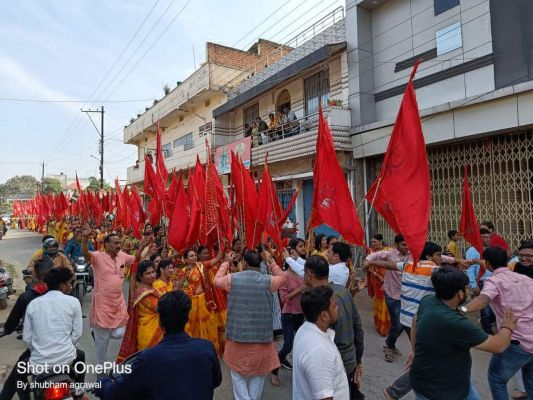 दादी राणी सती की निकली शोभायात्रा